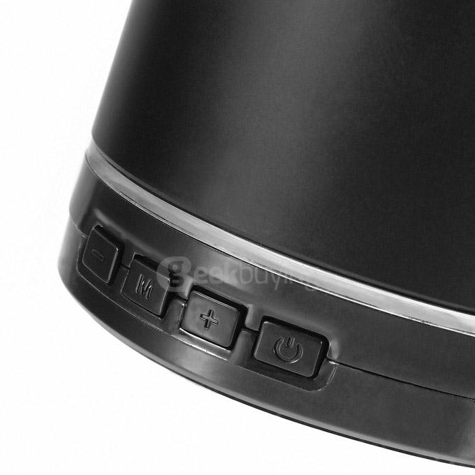 W-KING W6 Portable Wireless Bluetooth Metal Speaker w/TF Card Reader & Hand-free Phone Call - Black