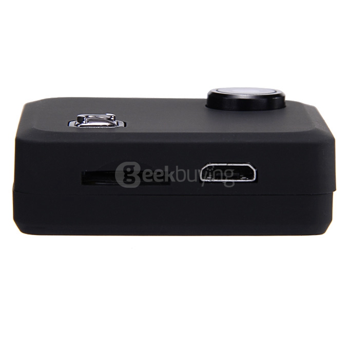 Foream Compass Mini WiFi Action Camera Ambarella A7 8.0MP CMOS Image Sensor 78 Degree View Angle 750mAh Battery - Black