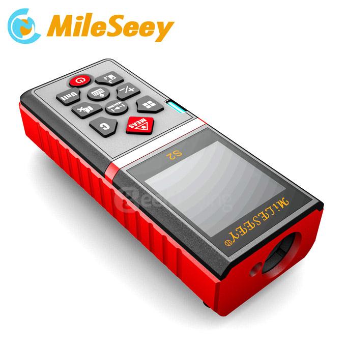 Mileseey S2 60m Handheld Rangefinder Laser Distance Meter Digital Laser Range Finder