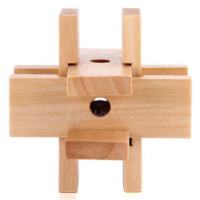 Treasure In Cage Ru Bun Lock Children Puzzle Toy Building Blocks