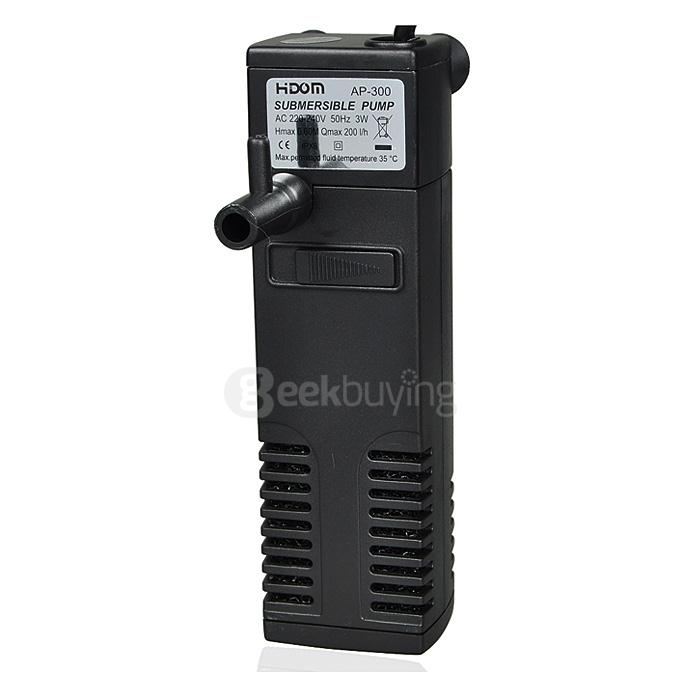 3W Immersible Submersible Filtration Pump 220~240V/50Hz