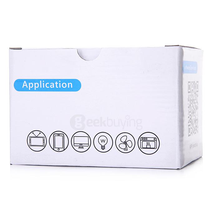 SDW-001PL WIFI Smart Home Wall Socket AC 110-265V 10A for iPhone Android EU Plug - White