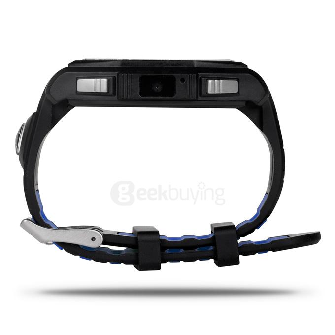 King Wear GT68 SmartWear SIM Card Smart Watch Phone Heart Rate Monitor GPS Compass Outdoor Use For Android & iOS - Dark Blue