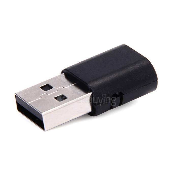 AC600 UNT-W01 2.4G/5G Wireless Dual Bands Mini USB Adapter Network WiFi Dongle for Windows - Black