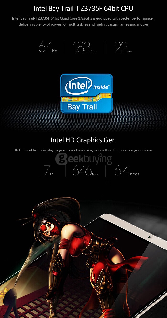 Onda V919 Air Dual OS Windows10 & Android4.4 2GB/64GB 9.7