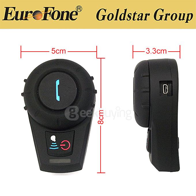 FDC-01 Bluetooth 500M Motorcycle Multi Interphone Headset Helmet Intercom Handsfree