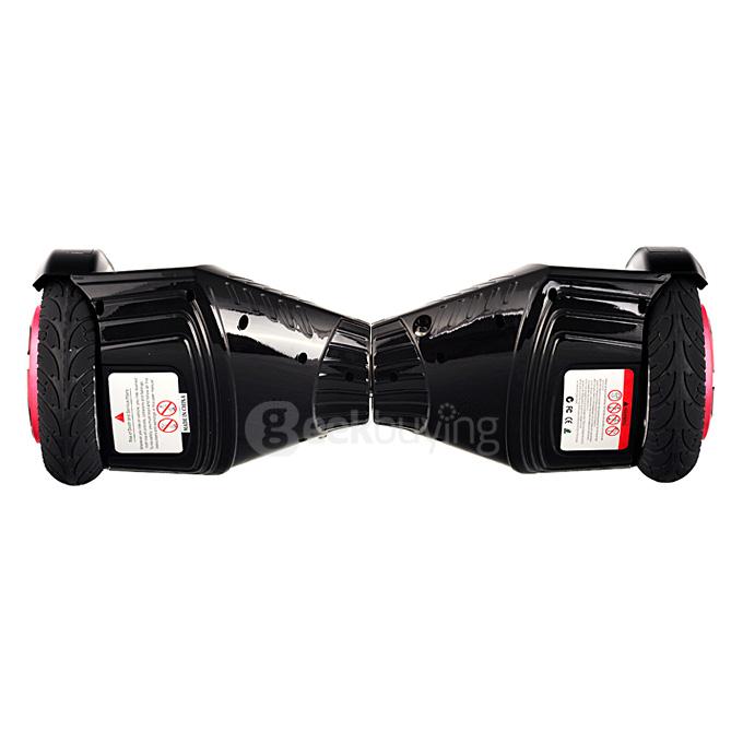 4400MAH Dual Wheels Self Balancing Scooter Electric Drifting Board with LED - Black and Red