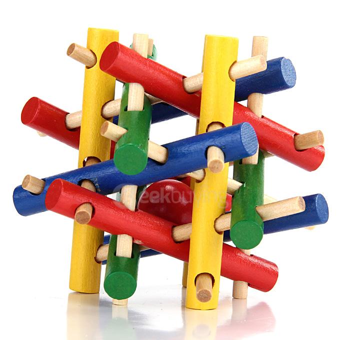 Ru Bun Lock Children Puzzle Toy Building Blocks