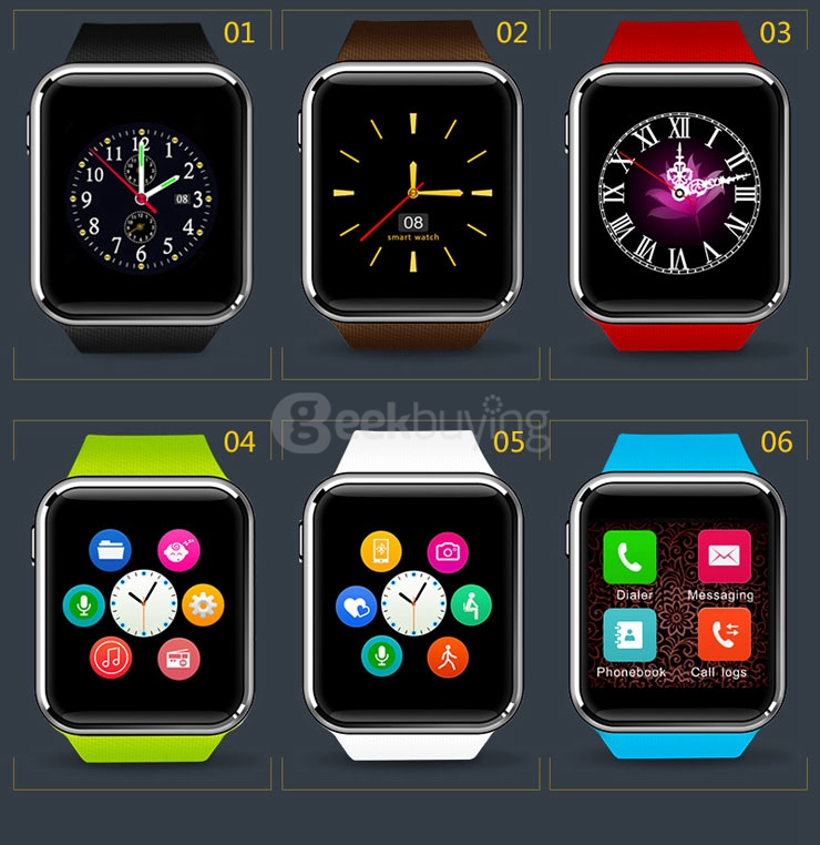K68 Bluetooth 4.0 Smart Watch MTK2502 with Heart Rate Monitor Sleep Fitness Tracker Anti-Lost Compass Remote Control for Android iOS - Blue