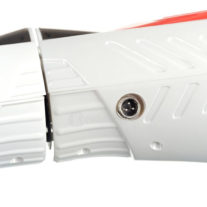 4400MAH Dual Wheels Self Balancing Scooter Electric Drifting Board with LED - White and Red