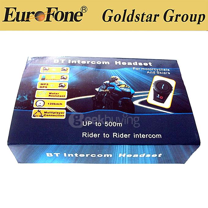FDC-01 Bluetooth 500M Motorcycle Multi Interphone Headset Helmet Intercom Handsfree