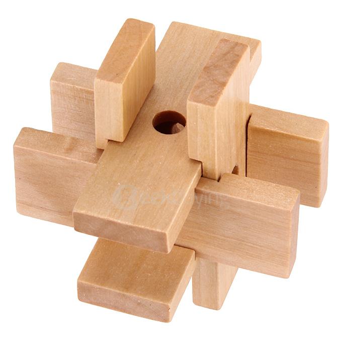 Treasure In Cage Ru Bun Lock Children Puzzle Toy Building Blocks