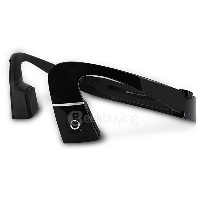 LF-18 NFC Bone Conduction Bluetooth Headset Stereo Headphone Earphone - White