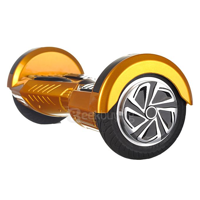 4400MAH Dual Wheels Self Balancing Scooter Electric Drifting Board with LED - Gloden and Black