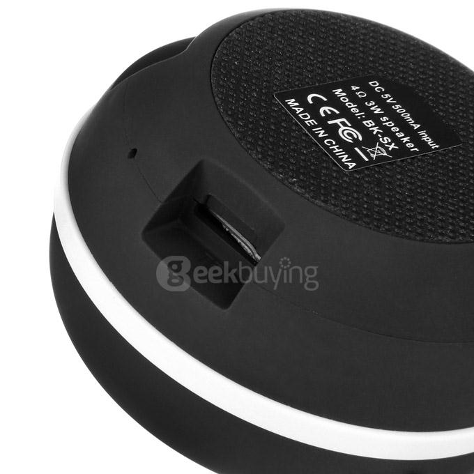 Y3 Portable Mini Wireless Bluetooth V4.0 Outdoor Handsfree Speaker Car Music Player w/ Mic TF - Black