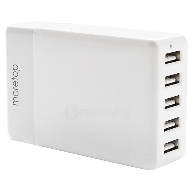 Measy A405 40W / 8A 5 USB Ports Smart Charger - EU Plug