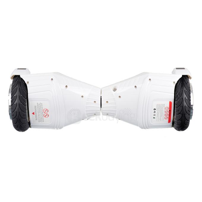 4400MAH Dual Wheels Self Balancing Scooter Electric Drifting Board with LED - White and Red