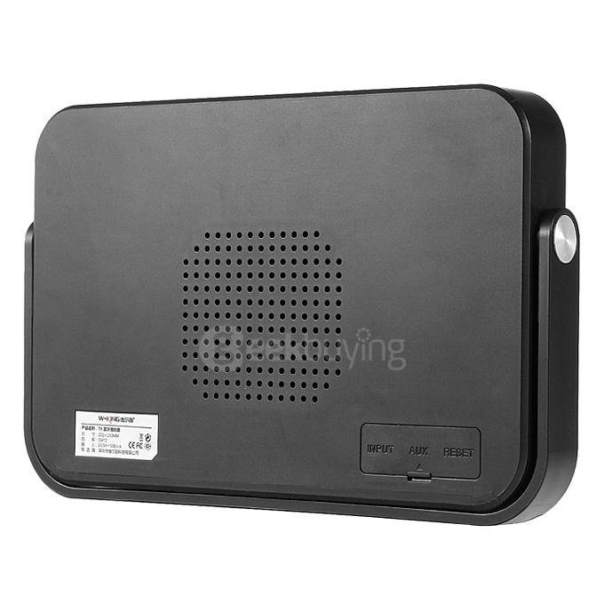 W-KING T9 Portable Ultra Slim NFC Wireless Bluetooth Outdoor Speaker - Silver
