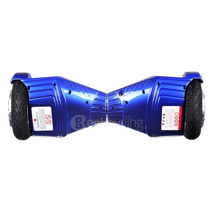 4400MAH Dual Wheels Self Balancing Electric Scooter Drifting Board with Bluetooth Speaker and LED - Red and Blue