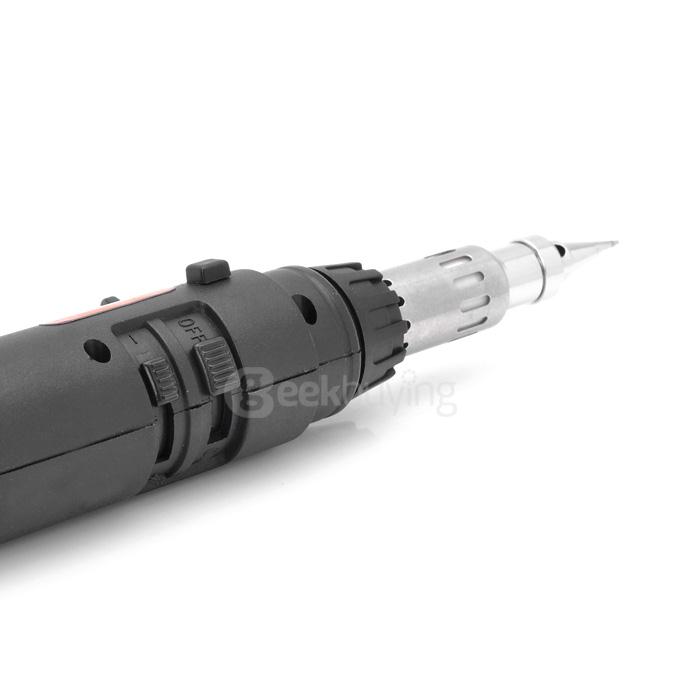 A-HOT PT-180 1300 Degrees Gas Brazing Iron Soldering Iron 7.5mL - Red