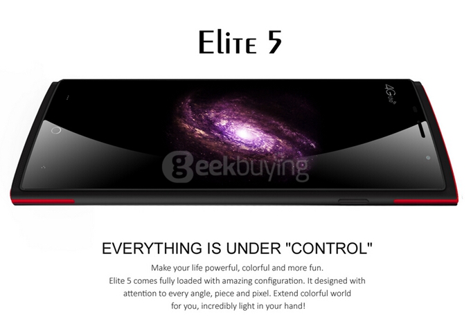 LEAGOO Elite 5 5.5inch 64bit 4G FDD-LTE Android 5.1 Smartphone MTK6735 Quad Core 2GB 16GB 13.0MP OTG - White
