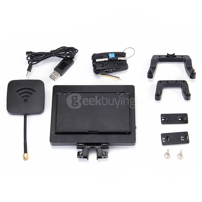 5.8G FPV 720P Camera with Monitor Real Time Transmission for JJRC H16 H16-5D WLTOYS V959 V222 V262 V666 V666N XK X251