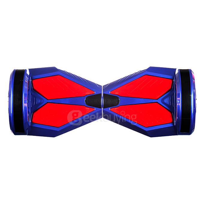 4400MAH Dual Wheels Self Balancing Electric Scooter Drifting Board with Bluetooth Speaker and LED - Red and Blue