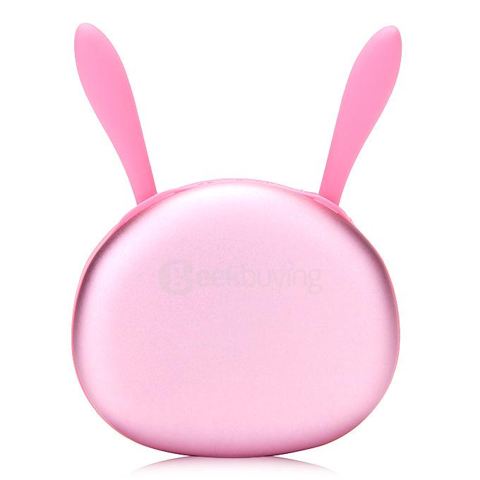 4500mAh MINI Portable Power Bank Hand Warmer - Pink Rabbit