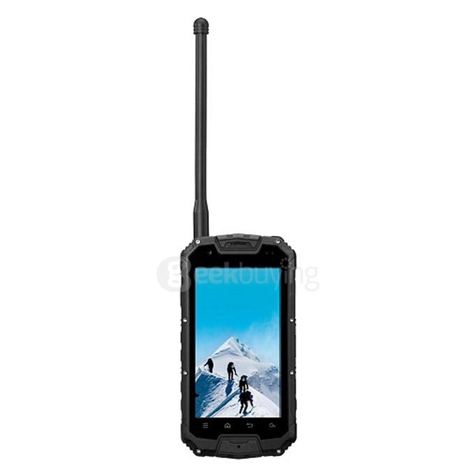 VCHOK M9 4G LTE 4.5inch IP68 Waterproof Rugged Phone Android 5.1 2GB 16GB MT6735 Quad Core Smartphone 13.0MP 4700mAh - Black