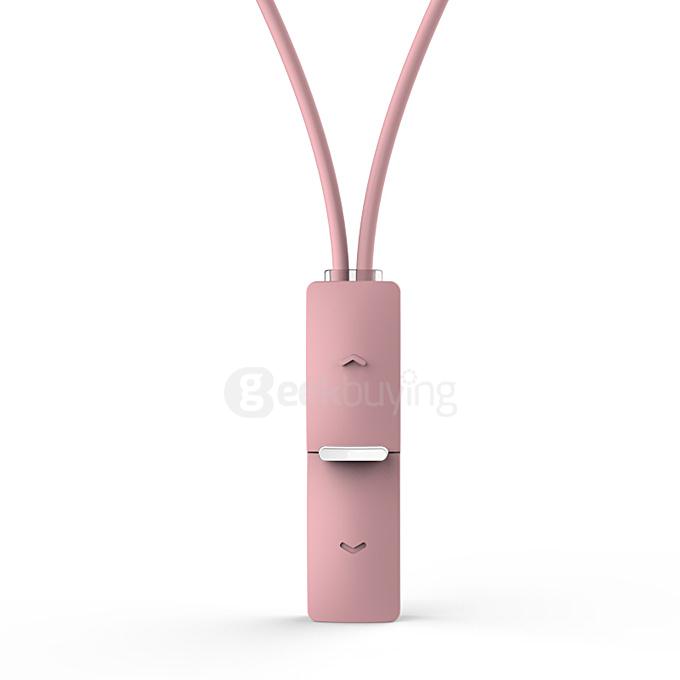 Syllable A6 Bluetooth Headphones BT 4.0 Portable Wireless Stereo Outdoor Sport Headsets Running Ecouteur W/ Microphone - Pink