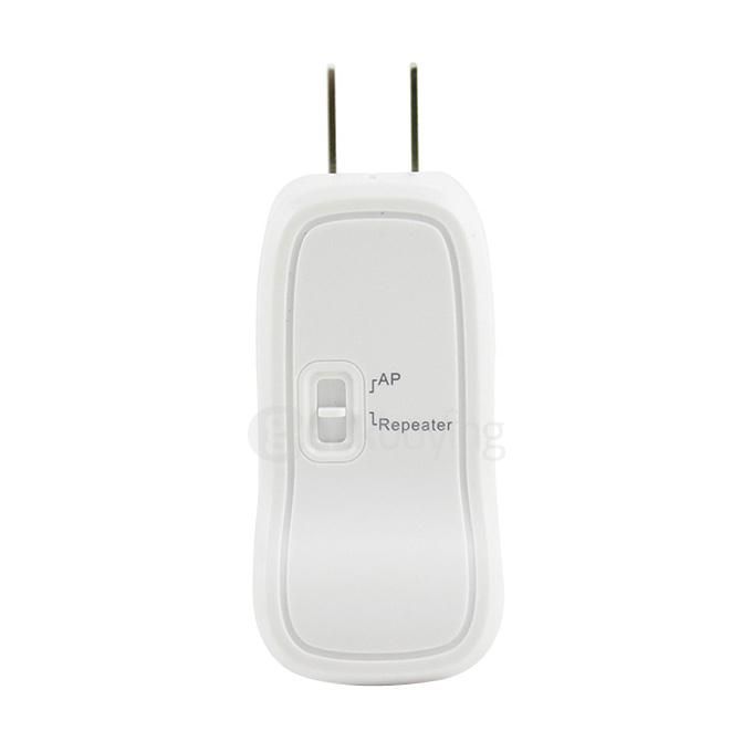EDUP EP-2913 300Mbps 3dBi Wireless Repeater/AP 802.11b/g/n WiFi Booster Signal Amplifier And Bridge Repeater - White