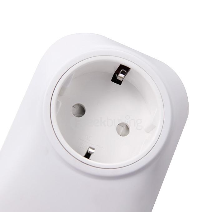 SDW-001PL WIFI Smart Home Wall Socket AC 110-265V 10A for iPhone Android EU Plug - White