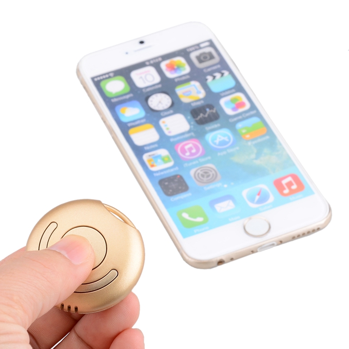HAVIR HV-100 Mini Wireless Bluetooth Anti-lost Alarm for iPhone 4S/5/5S/5C/iPad Mini/iPad 3/iPad 4/iPad Air/iPod Touch 5 - Gold