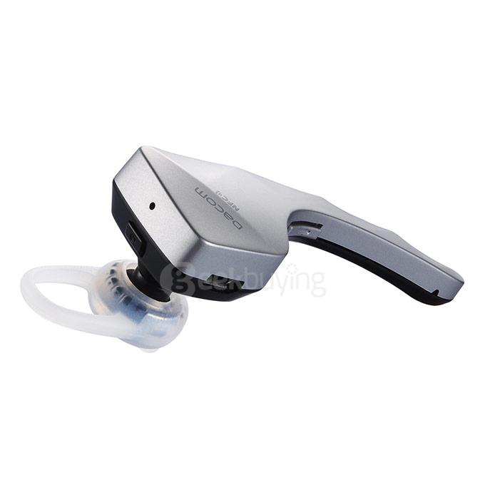 Dacom XL Bluetooth Wireless Headphones Music Headset Handsfree Car Driver Earphone HD Microphone - Silver