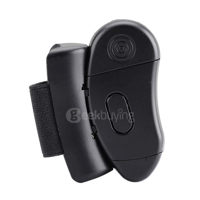 Car Steering Wheel Bluetooth V4.0+EDR Hands-free Call Kit with Mic / LED Indicator - Black