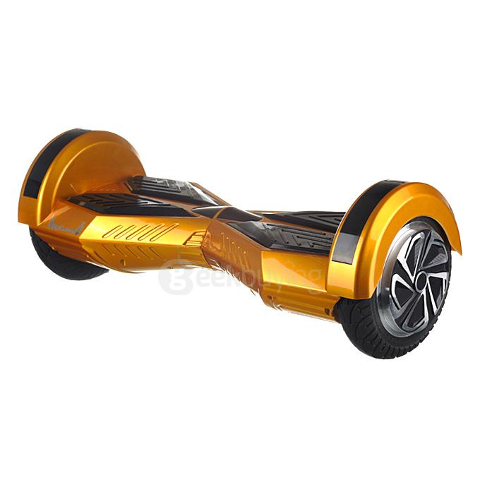 4400MAH Dual Wheels Self Balancing Scooter Electric Drifting Board with LED - Gloden and Black