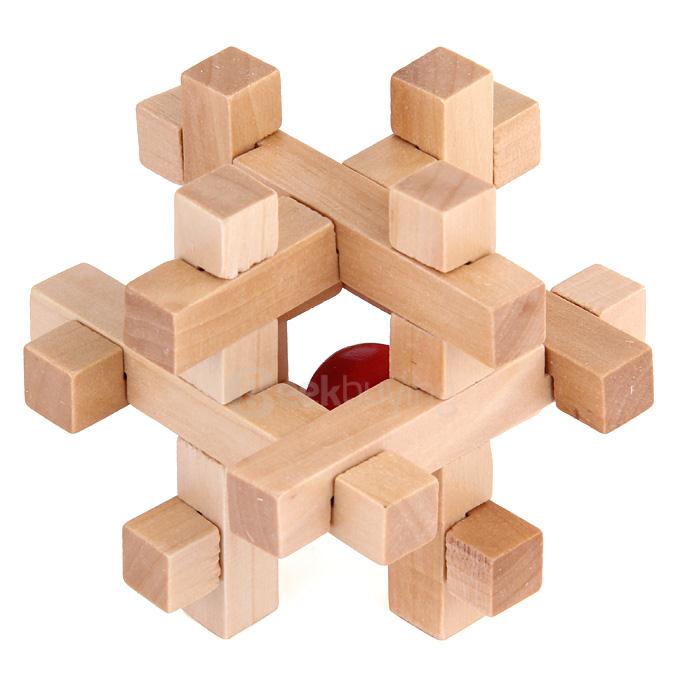 Ball Finding Game Ru Bun Lock Children Puzzle Toy Building Blocks