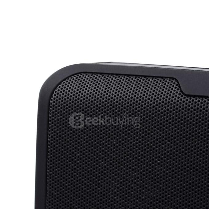 Bluetooth 3.0 Speaker 4000mA Power Bank Hands-free FM Music Player - Black