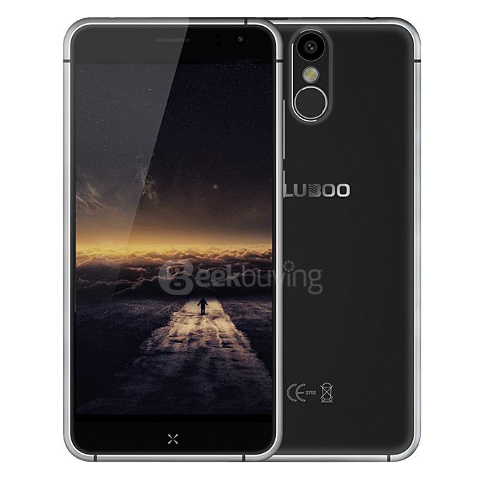 BLUBOO X9 4G LTE 5.0inch FHD Android 5.1 3GB 16GB Smartphone 64bit MTK6753 Octa Core Fingerprint Scanner - Silver Edge