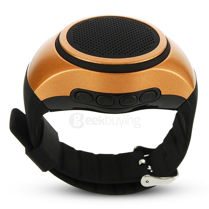 B20 Smart Wearable Bluetooth Speaker Sports Music Player Wireless Anti-lost Wristband - Gray