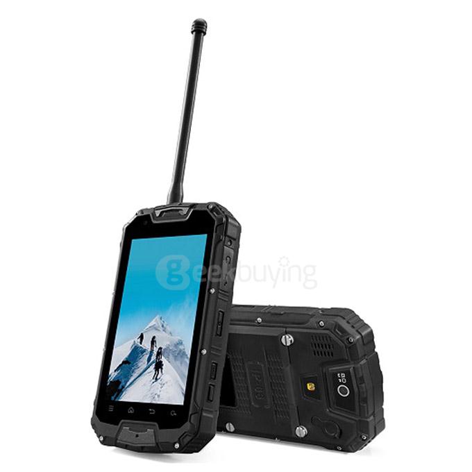 VCHOK M9 4G LTE 4.5inch IP68 Waterproof Rugged Phone Android 5.1 2GB 16GB MT6735 Quad Core Smartphone 13.0MP 4700mAh - Black