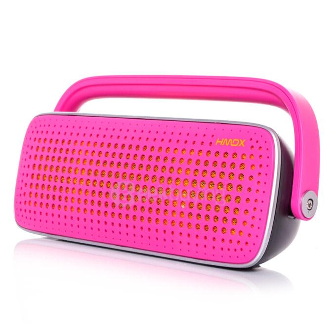 Original XIAOMI Jam Blast Wireless Bluetooth Speaker Handsfree Surround Stereo Music Player with AV Interface - Pink