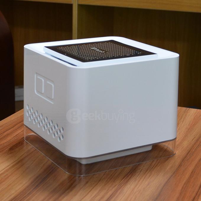 Talos CS-083WR 2 in 1 Multi-Function Home Air Purifier + Qi Standard Wireless Charging Panel - White + Black