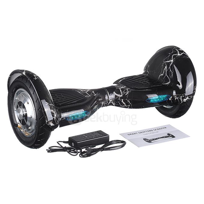 4400MAH 10 Inches Off Road Dual Wheels Self Balancing Electric Scooter Drifting Board - Lightning