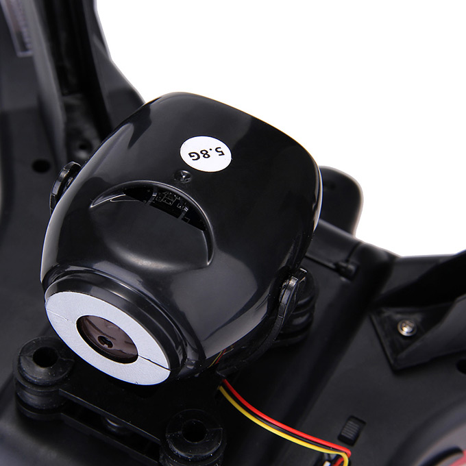 JJRC H25G 720P FPV Video Playback 2.4Ghz 4CH 3D Tumbling CF Mode LED Control Mode 2 RC Quadcopter RTF - Gray