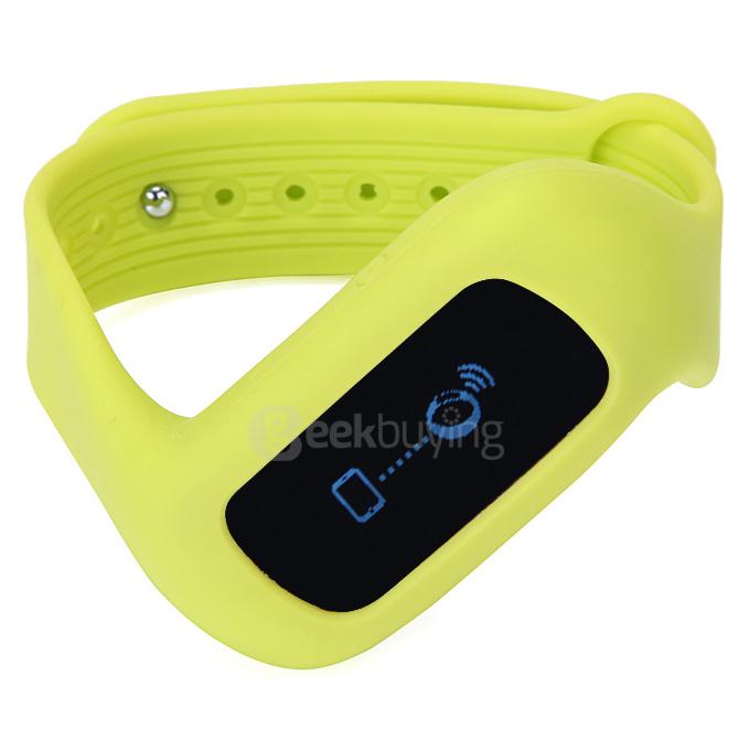 SWB01 Bluetooth 4.0 Smart Sports Bracelet OLED Display Screen for Smartphone with Pedometer Sleep Monitor Alarm Fitness Tracker - Green