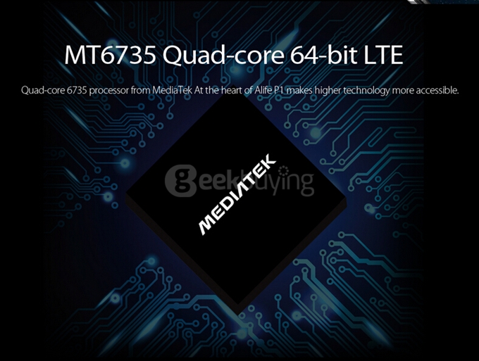 BLACKVIEW ALIFE P1 PRO 5.5inch 4G FDD-LTE Android 5.1 2GB 16GB Smartphone 64bit MT6735M Quad Core 13.0MP Fingerprint ID