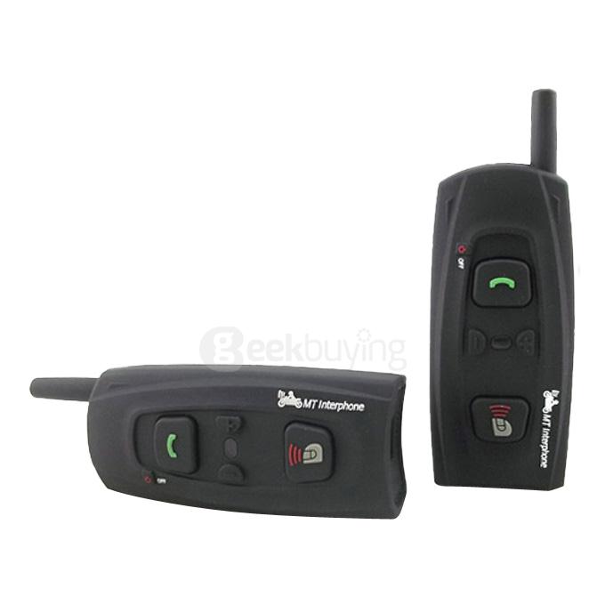 Hopezone V2 500m 2 Riders BT3.0 Motorcycle Helmet Interphone Intercom Headset Call Handsfree for Phone Mp3 5v