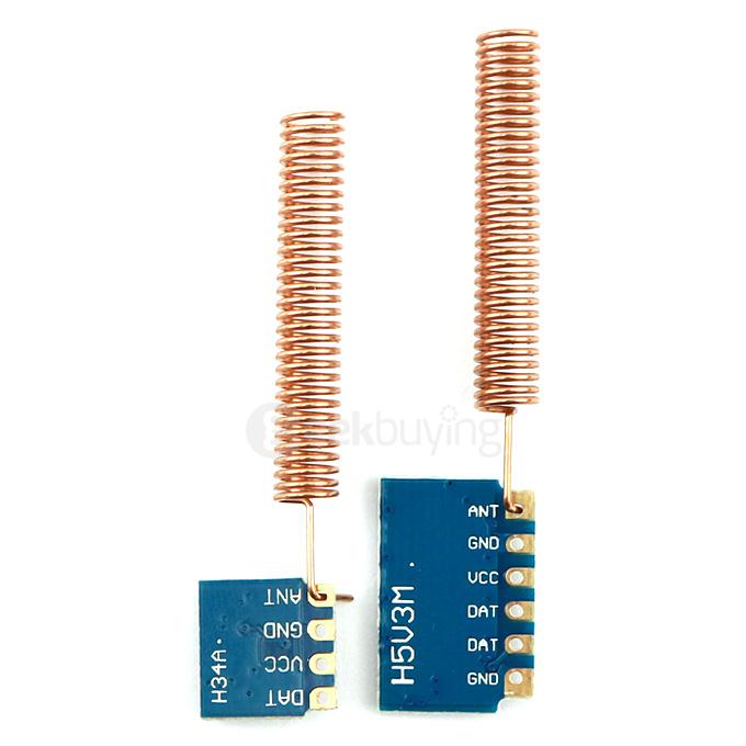 Mini Rf Transmitter Receiver Module Mhz Wireless Link Kit