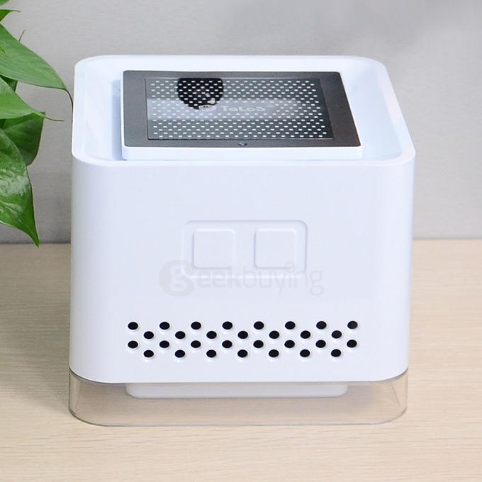 Talos CS-083WR 2 in 1 Multi-Function Home Air Purifier + Qi Standard Wireless Charging Panel - White + Black